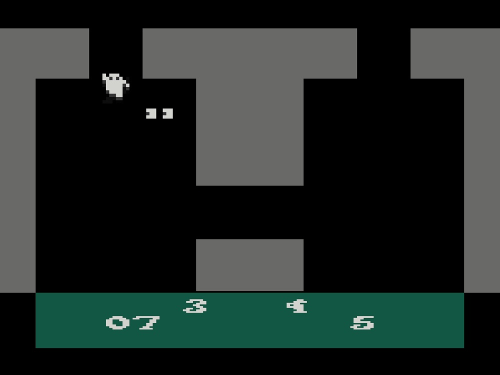 Gameplay of Haunted House for Atari 2600